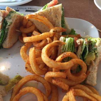 Biscuits & Gravy - Chicken club sandwich was very good!  Could not show the full sandwich as I immediately wolfed down one wedge - Breakfast & Brunch Near Me - Canton, Michigan
