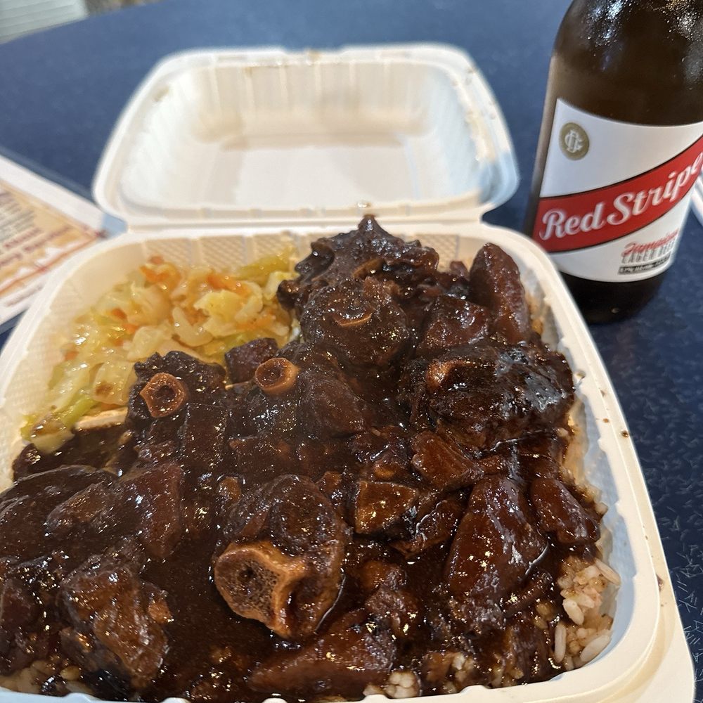 Mad O Caribbean and Seafood - Oxtails and Red Stripe ftw! - Seafood Near Me - Jacksonville, Florida