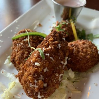 Choza - Way overly fried and empty Cream cheese Stuffed Jalapeno Poppers - Mexican Near Me - Tigard, Oregon