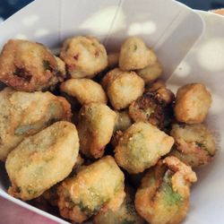 Hangry Joe's Hot Chicken & Wings - Fried Okra!!!