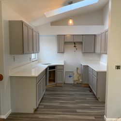 Granite Crafters - White quartz countertop