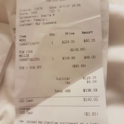 kate spade new york outlet - 50% the already marked down prices + add 30% off.....yeah u do the math..hahahahaha