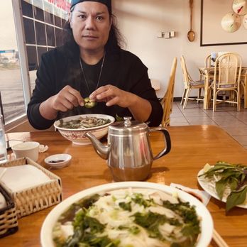 Capitol Market - My hubby gets the flank/brisket/fatty flank pho and I get veggie/tofu/chicken for Sunday brunch! - Vietnamese Near Me - Olympia, Washington
