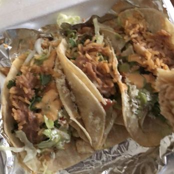 Armored Tacos And Grill - Fish and shrimp tacos. Sooo good. - Mexican Near Me - Spring Lake, North Carolina