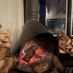 East Wind Hotel & Bar - Fireplace in the main area