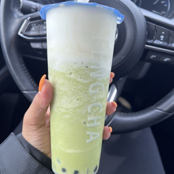 Feng Cha - Matcha Breeze - Bubble Tea Near Me - Riverside, California