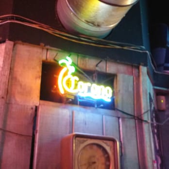 The Brown Derby - a man's face on the wall - New American Near Me - Birmingham, Alabama