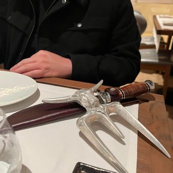 Be.Steak.A - Nice tomahawk cutting pair - Bars Near Me - Campbell, California