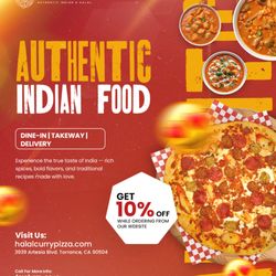 India’s halal Curry & Pizza - Authentic indian food
