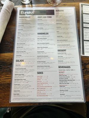 Menu photo 4 Eureka! Carlsbad, CA
