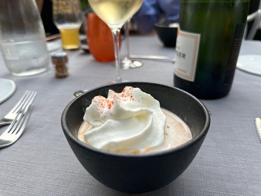 Au Pois Gourmand restaurant terrasse gastronomique by null