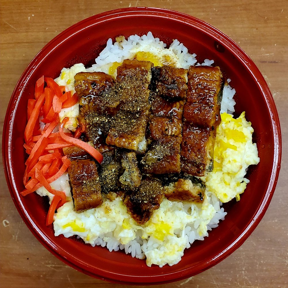 Shiggy’s - Shiggy's Unagi bowl ($11.51 w/tax). Da buggah had an Egg underneath. It was broke da moufth ono!!! - Japanese Near Me - Honolulu, Hawaii Shiggy’s - Shiggy's Unagi bowl ($11.51 w/tax). Da buggah had an Egg underneath. It was broke da moufth ono!!! - Japanese Near Me - Honolulu, Hawaii