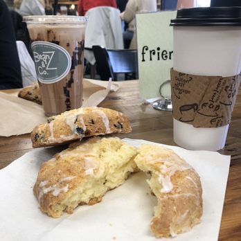 BeanZ - Blueberry and oraGF scones - Coffee & Tea Near Me - Avon, Connecticut