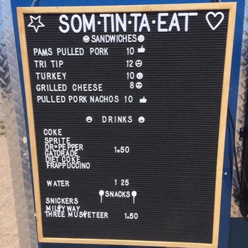 Som Tin Ta Eat - menu - Food Trucks Near Me