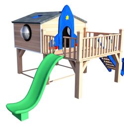 Treehouse Magic - Rocket Exterior