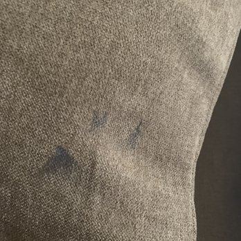 Be Green Carpet Cleaning - Seattle - Stains on my pillow case after running only a rag on the upholstery. - Carpet Cleaning Near Me