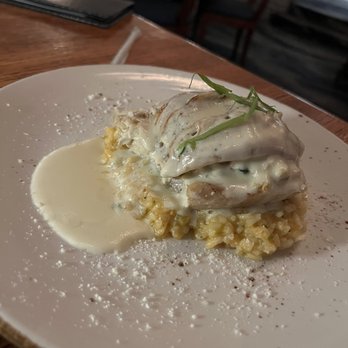Rusty Pelican - CRAB-STUFFED GROUPER - Seafood Near Me - Tampa, Florida