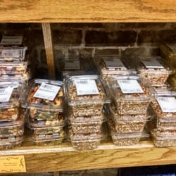 The Market - Trail mix, nuts and assorted snacks.