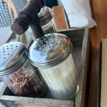 Mr Moto Pizza - Table toppings - Pizza Near Me - Costa Mesa, California