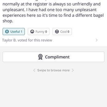 Bruegger's Bagels - Second opinion to support my review. This review is referring to the same lady (the manager) - Bagels Near Me - Temecula, California Bruegger's Bagels - Second opinion to support my review. This review is referring to the same lady (the manager) - Bagels Near Me - Temecula, California