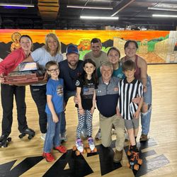 Skate Zone 2000 - Owners and friends.