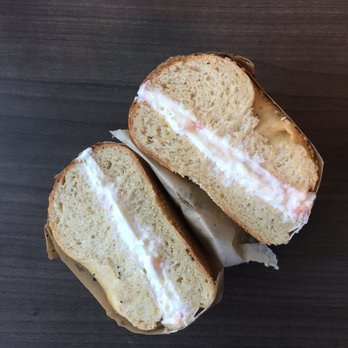 Boichik Bagels - Everything with Lox Spread ($6.50) - Bagels Near Me - Berkeley, California