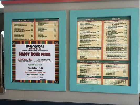 Menu photo 6 Baja Sonora Mexican Restaurant Long Beach, CA