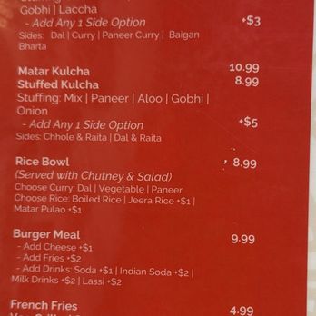Bikanervala - Menu 10/8 - Indian Near Me - Fremont, California Bikanervala - Menu 10/8 - Indian Near Me - Fremont, California