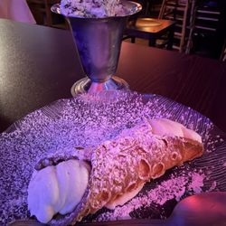Patsy's Tavern & Restaurant - Cannoli and mint chocolate chip ice cream