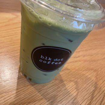 Blk Dot Coffee - Iced VTMatcha - Coffee & Tea Near Me - Irvine, California