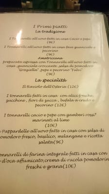 Menu photo 2 Osteria 22quattro Rome, RM