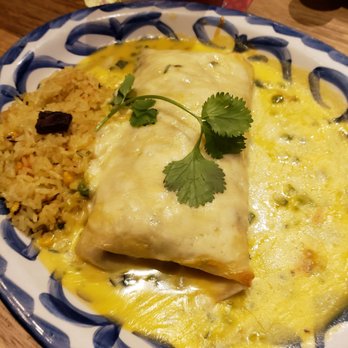 Gringo's Mexican Kitchen - Burrito con queso! - Tex-Mex Near Me - New Caney, Texas