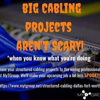 MyTGroup - We know cabling, and it doesn't have to be a scary prospect! - Security Systems Near Me - Fairview, Texas MyTGroup - We know cabling, and it doesn't have to be a scary prospect! - Security Systems Near Me - Fairview, Texas