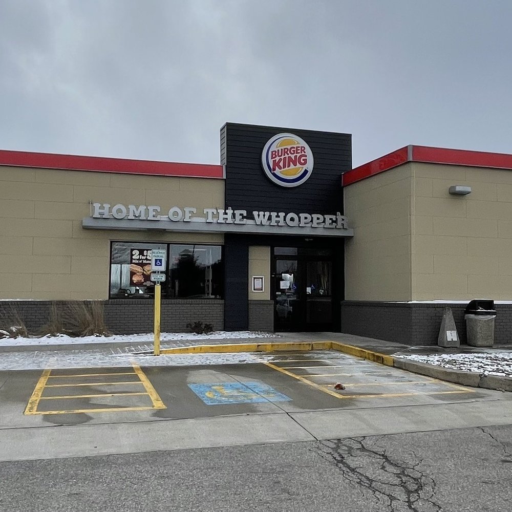 Burger King - the front of the restaurant - Burgers Near Me - Bellville, Ohio