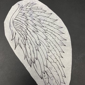 Lone Star Tattoo - The initial drawing. Which was temporarily marked on the make sure I liked the placement and could make any changes - Tattoo Near Me - Plano, Texas Lone Star Tattoo - The initial drawing. Which was temporarily marked on the make sure I liked the placement and could make any changes - Tattoo Near Me - Plano, Texas