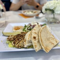 Olive Lebanese Eatery - Chicken Shawarma Platter