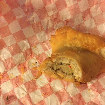 Once-Upon A Grill - Samosa- inside. - Indian Near Me - Ann Arbor, Michigan
