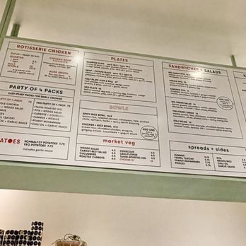 Kismet Rotisserie - Inside front lobby - Salad Near Me - Pasadena, California