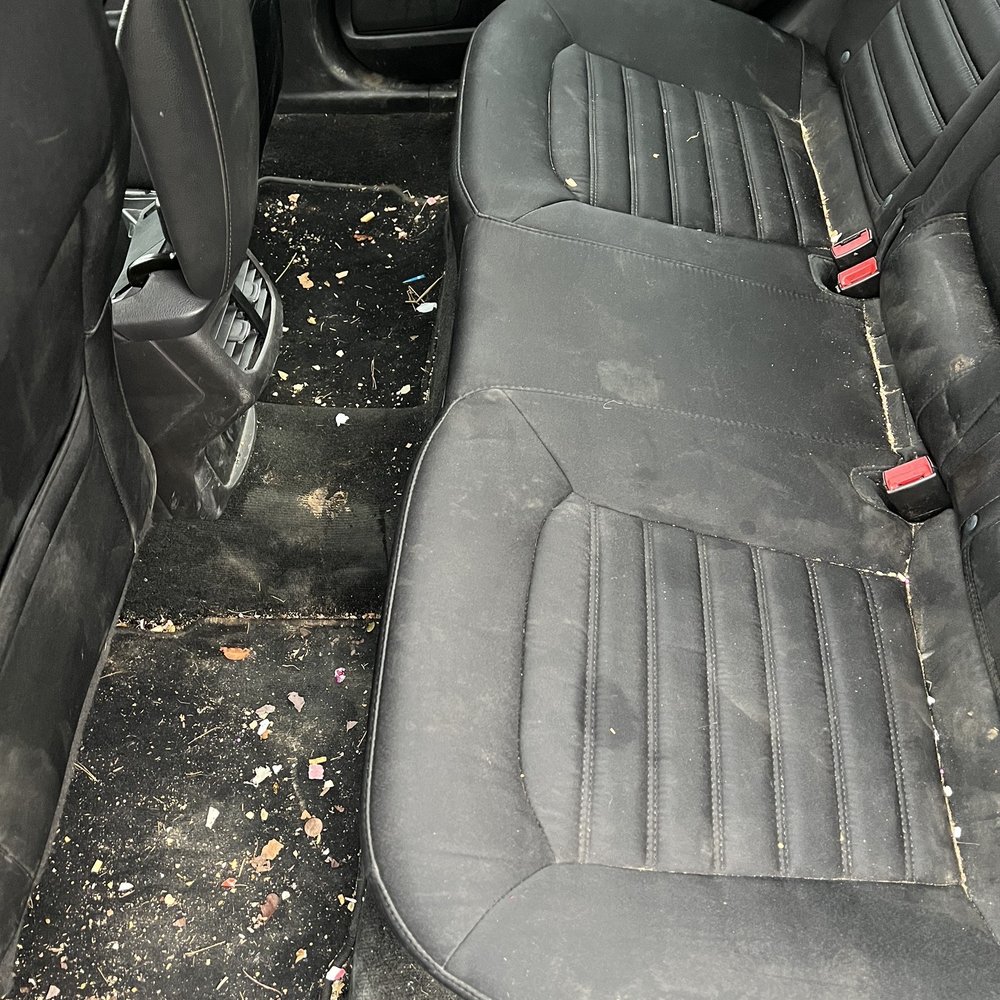 Xtreme Auto Details - Back seat before - Auto Detailing Near Me - Sterling, Virginia Xtreme Auto Details - Back seat before - Auto Detailing Near Me - Sterling, Virginia