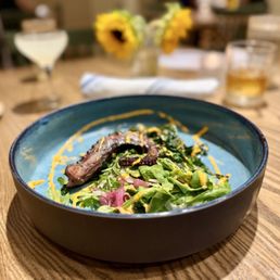 Grilled octopus, tender and Smokey. Grilled octopus, tender and Smokey.