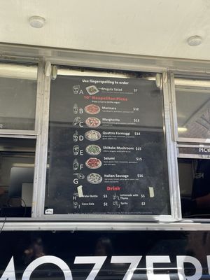 Menu photo 2 Mozzeria Alameda, CA