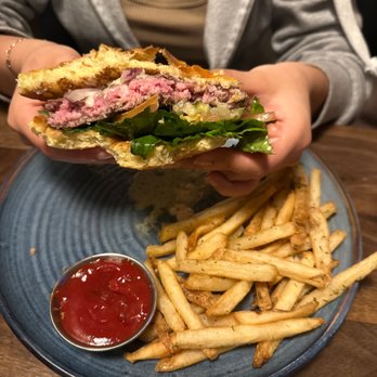 Eureka! - Eureka American burger -medium rare so good - Bars Near Me - Cerritos, California Eureka! - Eureka American burger -medium rare so good - Bars Near Me - Cerritos, California