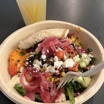 CAVA - Lemon chicken bowl - Mediterranean Near Me - Austin, Texas