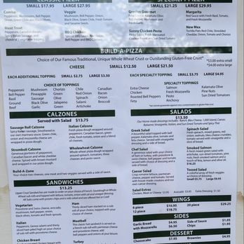Upper Crust Pizza - Menu - Pizza Near Me - Santa Fe, New Mexico