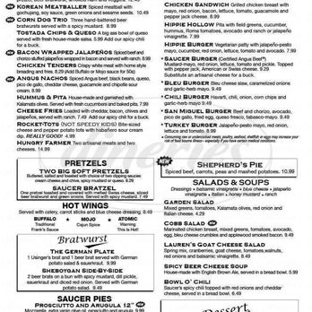 Flying Saucer Draught Emporium - Cool QR code menu is updated frequently 200 craft beers, beers on tap, beer in bottles, beer in cans, great food, it's all here. - Pubs Near Me - Raleigh, North Carolina Flying Saucer Draught Emporium - Cool QR code menu is updated frequently 200 craft beers, beers on tap, beer in bottles, beer in cans, great food, it's all here. - Pubs Near Me - Raleigh, North Carolina
