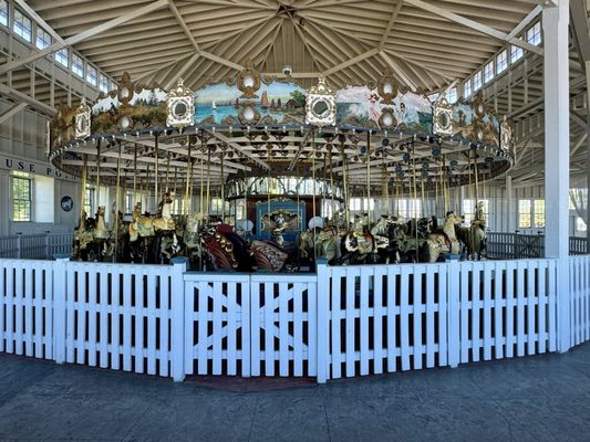 Lighthouse Point Park Carousel by null