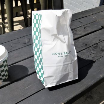 Leon's Bagels - Yes, I was left holding the bag of lousy bagel w/cream cheese and bitter coffee on August 14, 2022. - Bagels Near Me - New York, New York Leon's Bagels - Yes, I was left holding the bag of lousy bagel w/cream cheese and bitter coffee on August 14, 2022. - Bagels Near Me - New York, New York