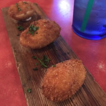 Dixie Grill - Fried crab stuffed deviled eggs $7 (Happy hour) - Southern Near Me - Aiea, Hawaii