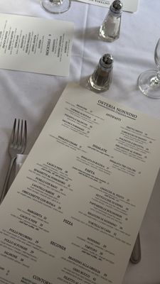 Menu photo 5 Osteria Nonnino New York, NY Menu photo 5 Osteria Nonnino New York, NY