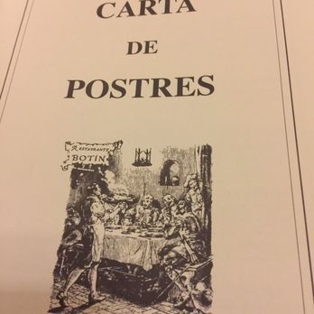 Botín - Postres - Spanish Near Me - Madrid, M Botín - Postres - Spanish Near Me - Madrid, M